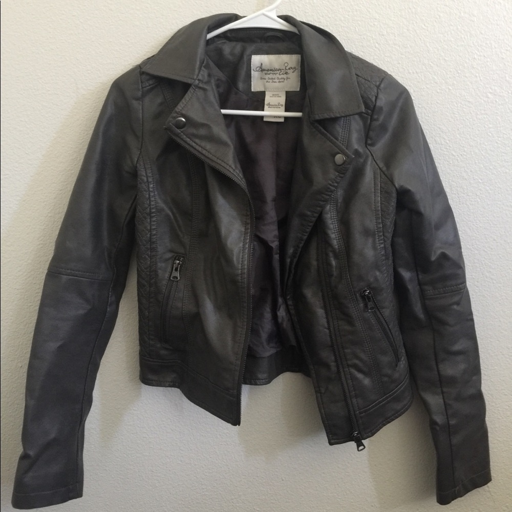 Leather jacket